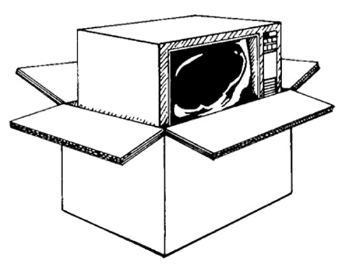 3М Талк Скотч 72408-случај 375 лента за запечатување кутија, 48 мм x 914 м, јасно