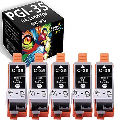 Компатибилна замена за касети со мастило PGI35 за Canon 35 PGI-35 CLI36 CLI-36 Работа со Pixma IP110 TR150 IP100 Mini260 Mini320 Ласерски печатач