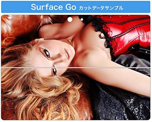Декларална покривка на igsticker за Microsoft Surface Go/Go 2 Ултра тенки заштитни налепници на телото на налепници 011896 Воман