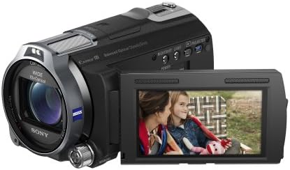 Sony HDRPJ710V Handycam со висока дефиниција 24.1 MP Camcorder со 10x оптички зум, вградена меморија од 32 GB и вграден проектор