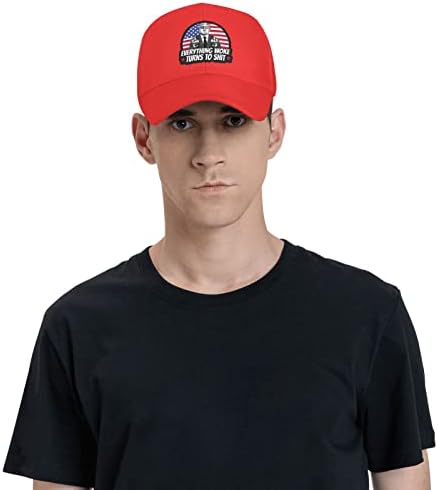 GHBC сè што се разбуди се свртува кон срања возрасни бејзбол капа, жени со прилагодлива капа за прилагодување на мажот за прилагодување на мажот