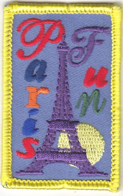 Париз забавно железо на лепенка Ајфел кула Франција