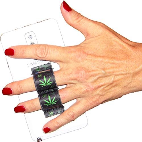 Lazy -Hands 2 -јамка Телефон - најмногу се вклопува - тенџере 1 лисја од марихуана лисја гања плевел канабис