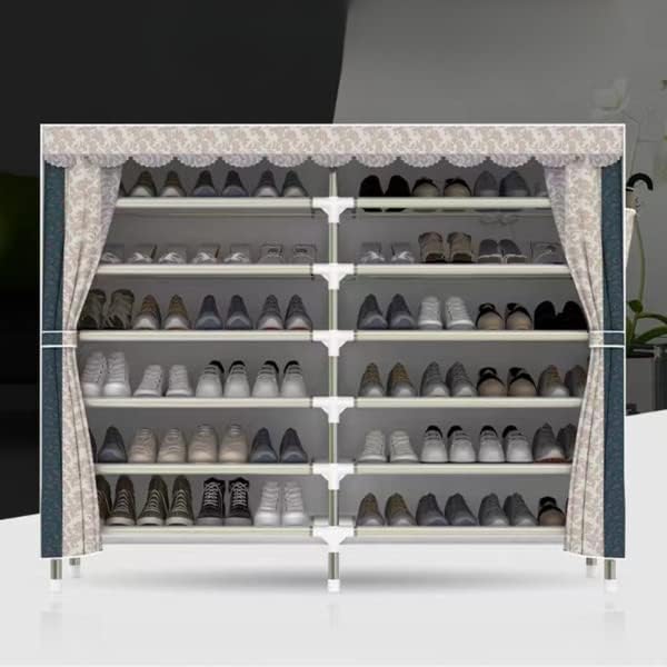 Мулти-слој мулти-слојни решетки за чевли за складирање на Миџи, Независен простор за заштеда на простор за заштеда на челични цевки