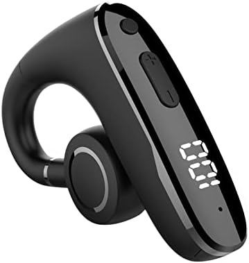 Bluetooth слушалки со единечни уши Bluetooth Bluetooth Bluetooth 5.2 LED дисплеј спроводник Стерео слушалки Спортски возачки слушалки