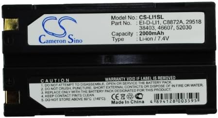 Замена на батеријата на Естри 2000mAh за скенер за баркод на симболот 38403 EI-D-LI1 52030 29518 C8872A 46607
