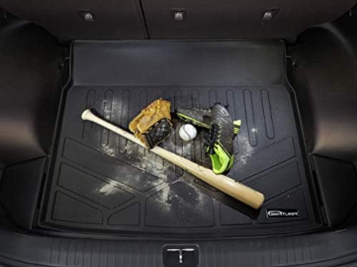 SmartLiner All Weather Custom Fit Cargo Trunk Liner Под мат зад 2-ри ред црна за -2022 Volvo XC90