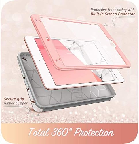 I-Blason Cosmo Case for iPad Mini 5 2019 / iPad mini 4, [вграден заштитник на екранот] со цел на склопување на целото тело за склопување