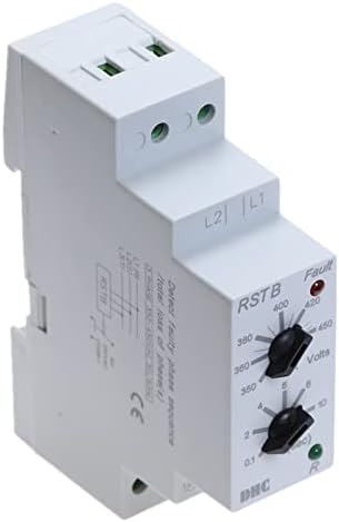 3-фаза Контрола на снабдување Заштита за заштита на заштитата AC 350V-450V 50/60 Hz RSTB