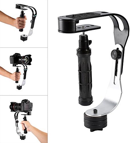Pro рачен стабилизатор на Gimbal рачен стадилизатор на steadycam со анти-лизгачки гумен ракав за дигитална камера камера DV DSLR SLR Gimbal