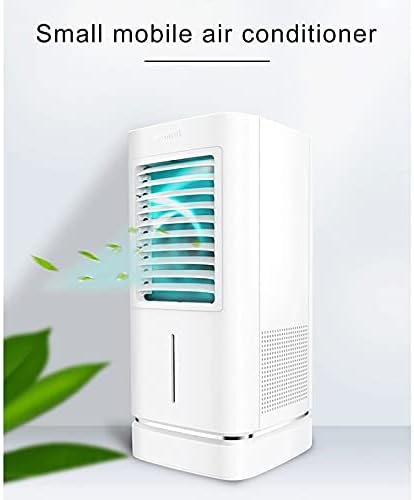 Преносен климатик, преносен ладилник за воздух Десктоп канцеларија за климатизација вентилатор УСБ полнење, испарувачки ладилник за ладење