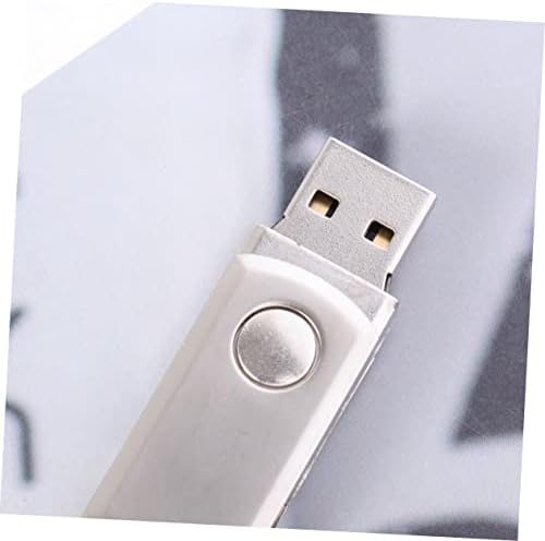 SOLUSTRE USB Дискови Метал USB Диск Меморија Флеш Диск Мини USB Стап Драјвер 32g Меморија СРЕБРЕНА МЕТАЛ USB Стап