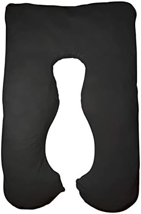 Бременост Покриена перница на телото на целото тело, универзално вклопување маичка плетена памучна перница за замена на капакот