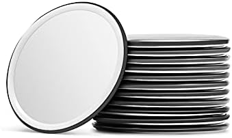 Getinbulk Компактен Огледало Рефус Круг Шминка Стакло Огледало За Чанта Голем Подарок 2.5 Инчен Пакет од 12