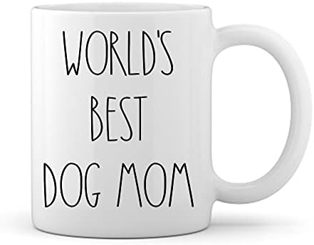 Најдобра Светска Куче Мајка Кригла | Куче Мајка Рае Дан Стил Кафе Чаша | Рае Дан Инспириран | Најдоброто Куче Мајка Некогаш Кафе Кригла |