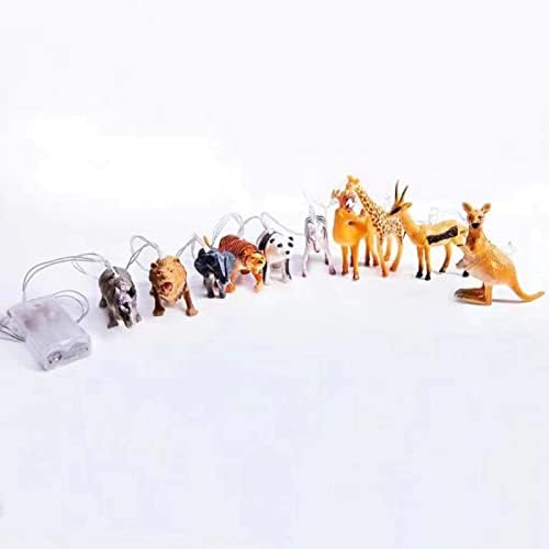 Животинска ламба низа детска играчка соба за цртани филмови Божиќна ламба жица меур Божиќни светла чиста