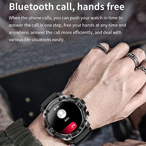 LOINRODI Sports Smart Watch Watch Outdoor со три-докажано три-инчи 1,39-инчен екран со висока дефиниција Bluetooth водоотпорен