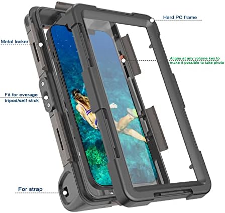 ЉУБОВ Беиди Водоотпорен Случај За Iphone Samsung Galaxy Серија, 50 стапки Подводни Водоотпорен Телефон Случај За Професионална Подводна