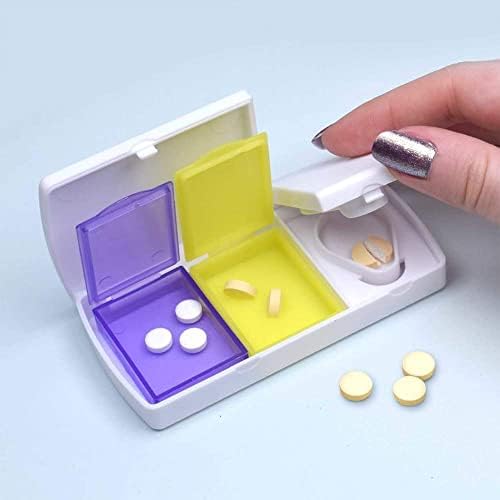 Кутија за пилули со пингвин и глушец со таблети со таблети