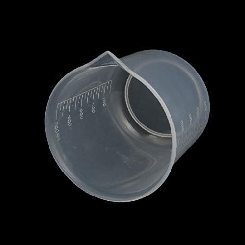 Х-ДРИЕ 500мл Лабораториска Кујна Пластична Вода Течност Дипломирана Мерна Чаша Чаша 5 парчиња(500 мл де кокина де пластико, пластико, агуа,