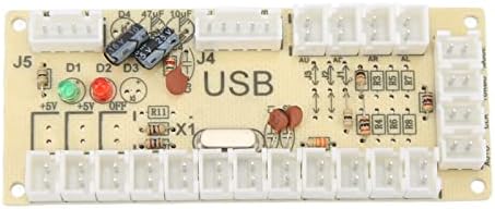 Комплет за контролор на Аркада Еулбеволи, USB кабелски приклучок и играјте аркадни џојстици дел отстранлива топка за компјутерска игра