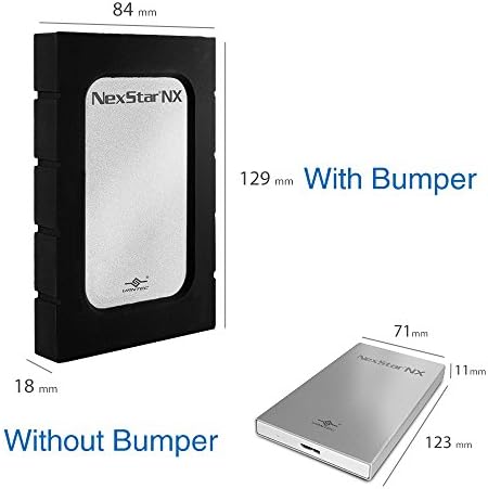 Vantec NST-239S3B-SV Nxstar NX 2.5 SATA НА USB 3.0 Комплет за 7mm &засилувач; 9.5 mm SSD И HDD Со Браник