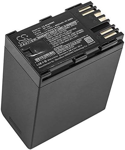 Замена на батеријата за EOS C200B EOS C300 Mark II CA-CP200L XF705 EOS C300 Mark II PL EOS C200 PL EOS C200 BP-A60