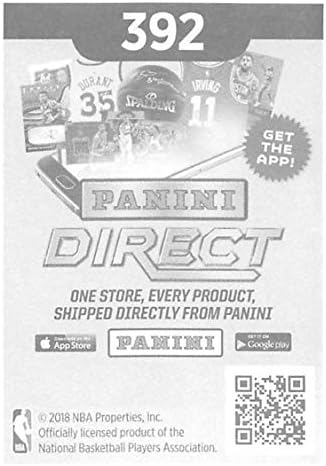 2018-19 Колекција на налепници во Панини НБА 392 Донован Мичел Јута џез Официјална налепница за кошарка