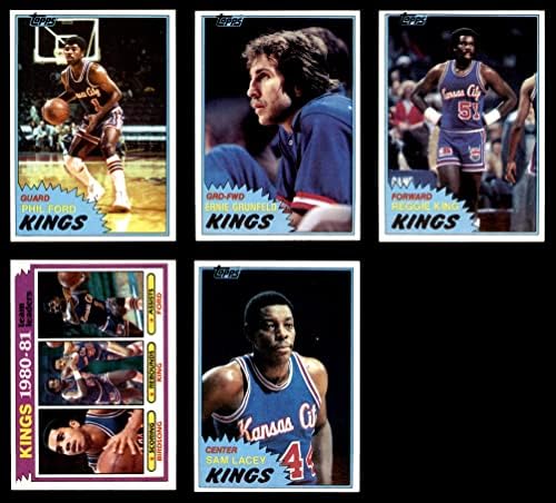 1981-82 Тимот на Топс Канзас Сити Кингс го постави Канзас Сити Кингс екс/МТ Кингс