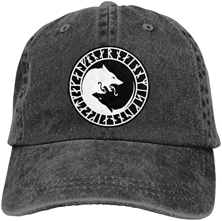 Один Тор Викинг норвешки волк капа, прилагодлива смешна модна каскета за мажи жени