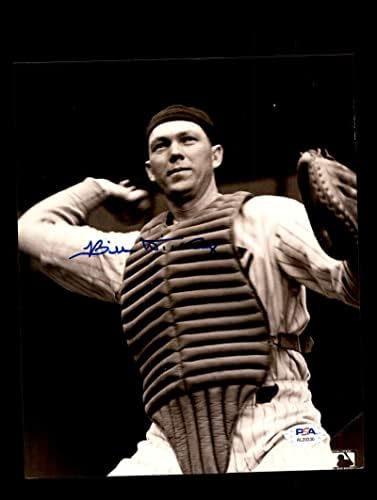 Бил Дики ПСА ДНК КОА потпиша 8x10 Фото Автограм Јанкис - Автограмирани фотографии од MLB