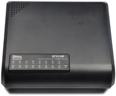 Нетис ST3116P 16-порта 10/100 десктоп прекинувач