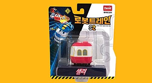Роботски возови Сезона 2 Корејски анимација карактер со возен удар со играчка со фигура на акции, играчка за акции, 3 и повеќе години