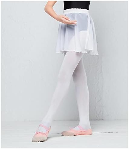 Уликокс балетско завиткано здолниште со шифонски здолништа со еластична лента за девојки