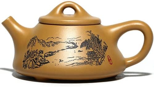 Xialon 200ml yixing чајник со пурпурна глина со рачно изработен котел Кинески чај сет чај церемонија