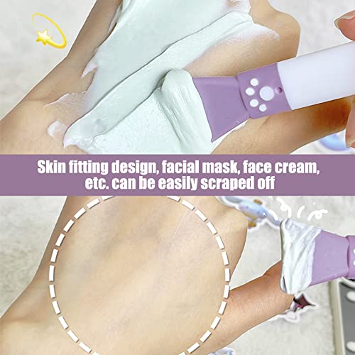 Четка за силиконска маска со двојна глава, апликатор за силиконска маска за лице, четки за маска за лице за шминка, алатка за шминка