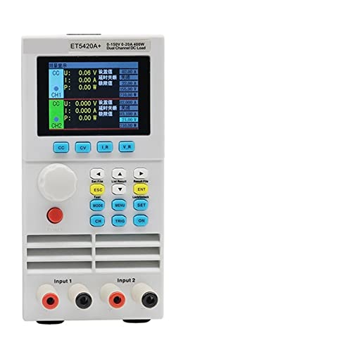 ET5410 A+ оптоварување Професионален програмибилен DC Electric Load Digital Control DC Load Electronic Tester Tester Tester Load 150V 40A 400W