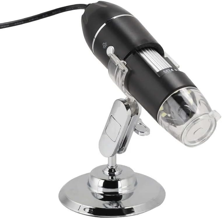 ILYAJY 1600x ДИГИТАЛЕН Микроскоп LED Лупа КАМЕРА USB Електронски Микроскоп СО Лифт Стојат За МОБИЛЕН Телефон КОМПЈУТЕР