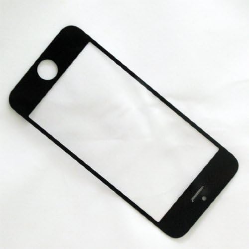 Генерички Надворешен Екран Стаклена Леќа за apple iPhone 5 - Црна-Поправка / Замена