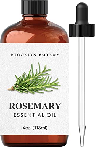 Есенцијално масло од есенцијално масло од чајно дрво во Бруклин Ботаниј - чисто и природно - 4 есенцијално масло од терапевтско одделение со стакло - есенцијално мас