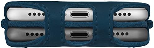 Кожен ракав на Ullu Premium за iPhone 8/7 - Deep Sea Blue UDUO7VT95