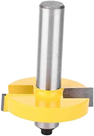 Прецизен рутер за обработка на дрво - 1/2 инчен секач за мелење во облик на облик на облик на тули идеално за создавање чисти намалувања