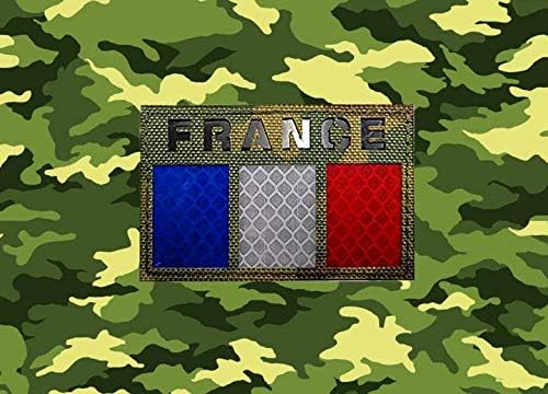 ФРАНЦИЈА знаме ир рефлексивно тактичко декоративно лепенка