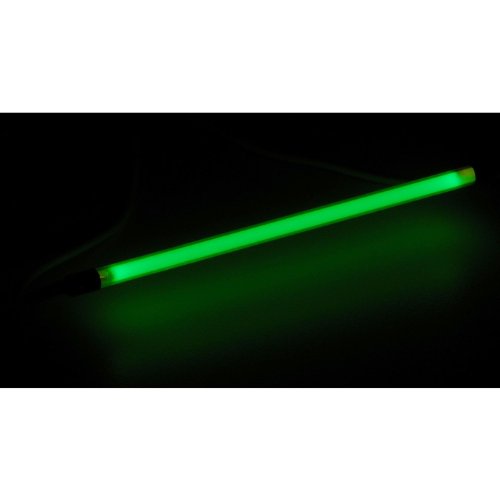 Велеман ФЛГ1 Ладно-Катодна Флуоресцентна Светилка, 1 одделение до 12 Одделение, 4 Висина, 4 Должина х 0,16 Дијаметар, Зелена