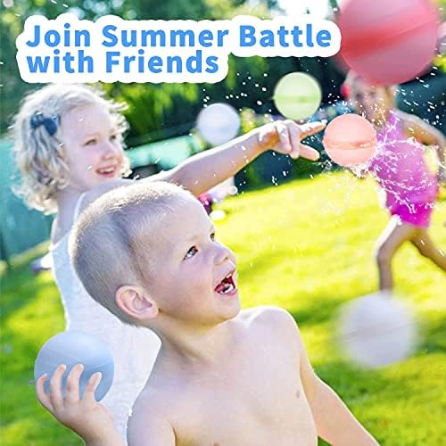 Балони за вода што може да се употреби - балони со вода за полнење, балони за возрасни - Брзо пополнете ја капсулата за игра за запечатување
