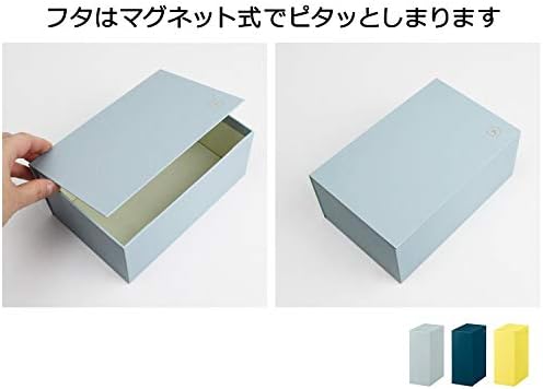 Кутија за складирање на кралот Jimим HS4825, магнетна кутија, С, нормално, светло сина боја