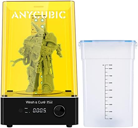 Anycubic Mash Machine Plus и смола од 3Д печатач за печатење со вода што може да се печати