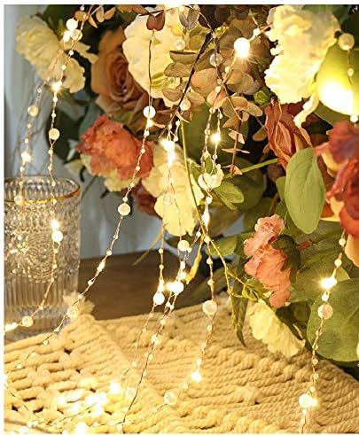 Монистра на мониста Sezrgiu, бакарна жица, висечки самовила светла, батерија оперирана за градинарска забава за венчавки за новогодишно