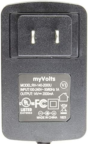 MyVolts 14V адаптер за напојување компатибилен со/замена за SNAP на стил на алатки, SSC2830 Bluetooth звучник - американски приклучок