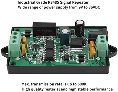 1PC Индустриско одделение RS485, RS-485 изолатор RS485 Res485 Repeater сигнал за повторувач засилувач изолиран екстендер на растојание